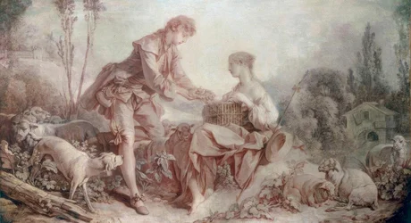 Pastoral with a Cage